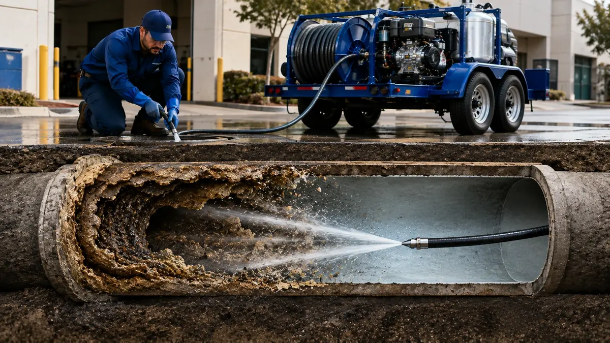 Sewer Pipe Descaling in Inverness